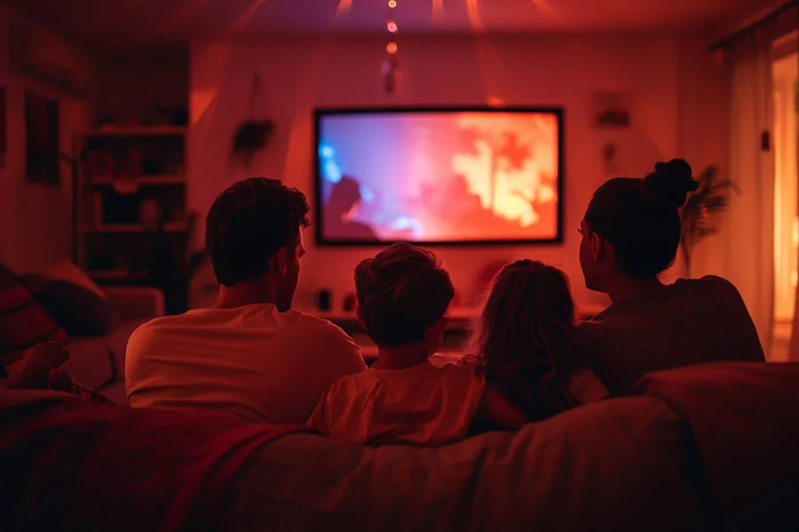 living room tv projector